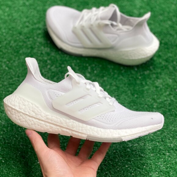 Adidas Ultraboost 21 White Mens Running FY0379 NEW* Sz 7